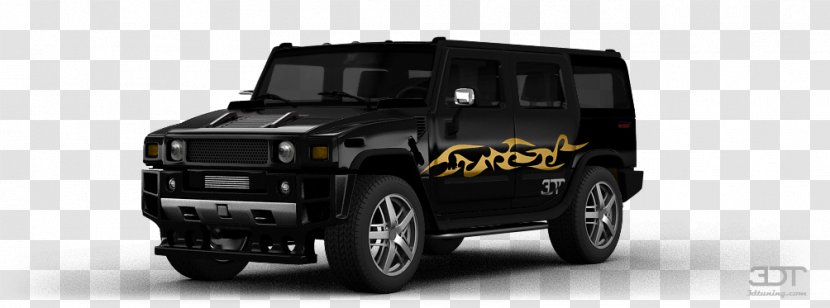 Car Jeep Hummer Off-road Vehicle Tire - Wheel Transparent PNG