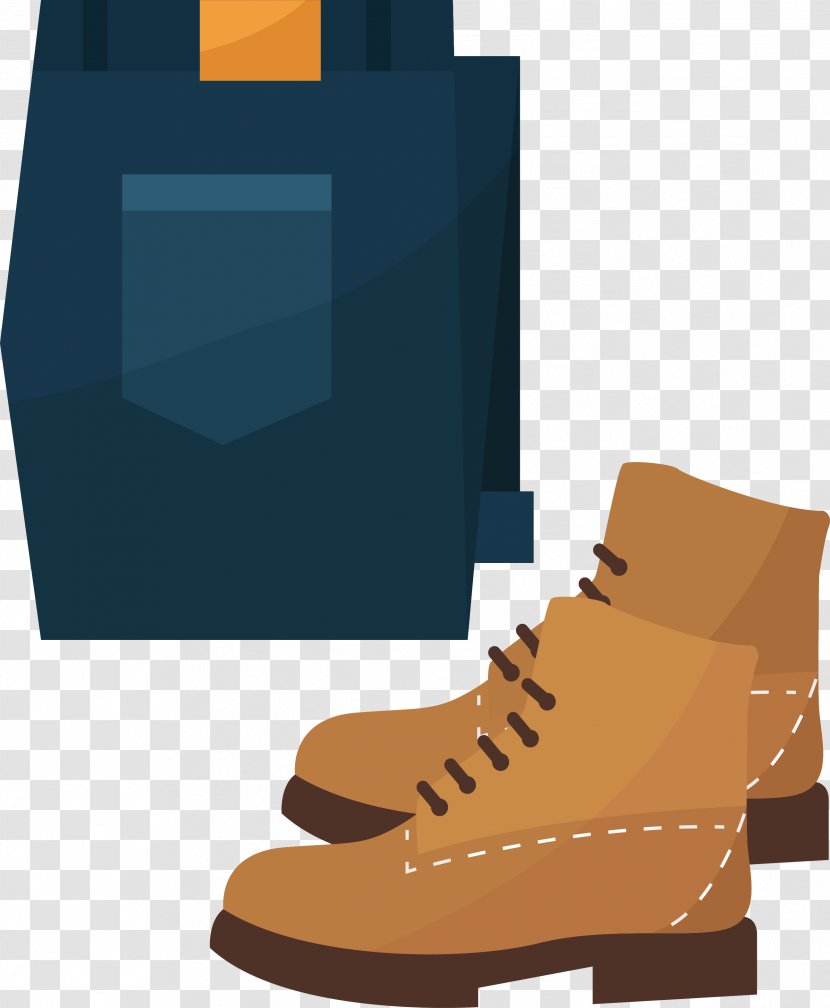 Boot Jeans - Shoe - Men's Boots Transparent PNG