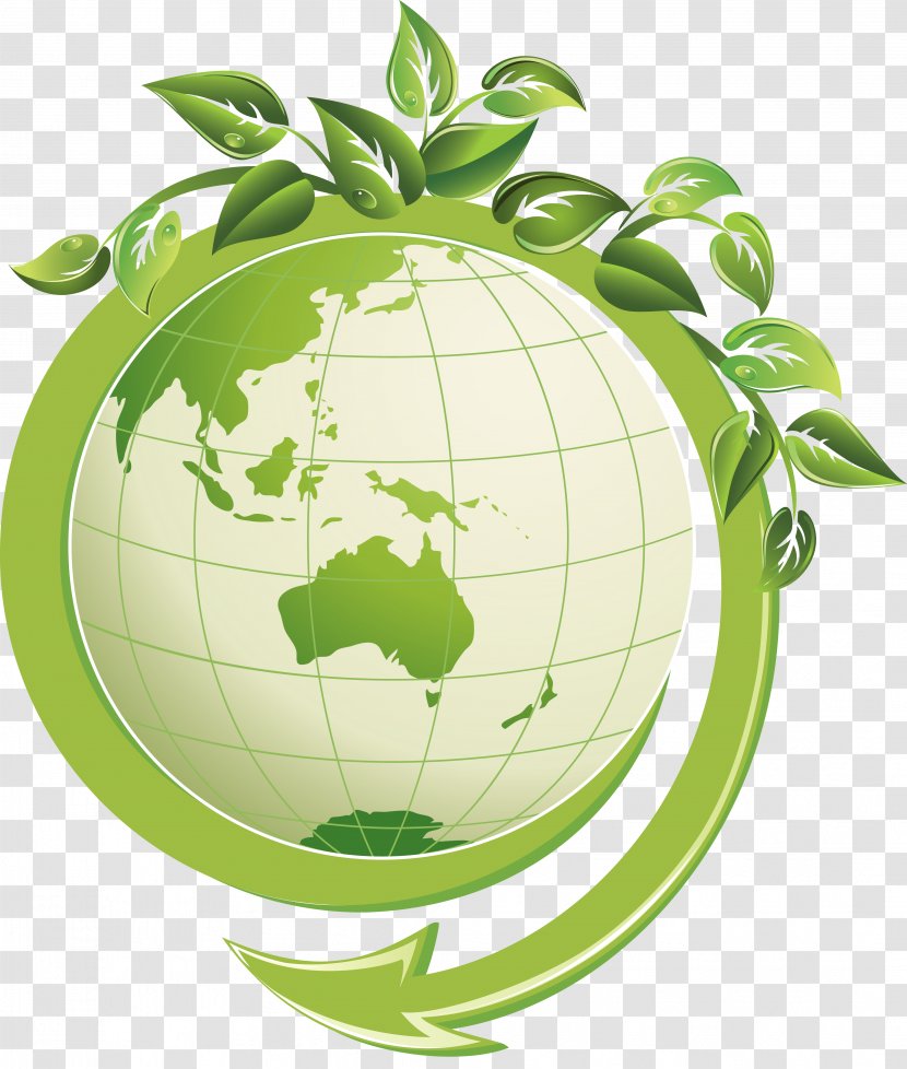 Earth Ecology Green Clip Art - World - Globe Transparent PNG