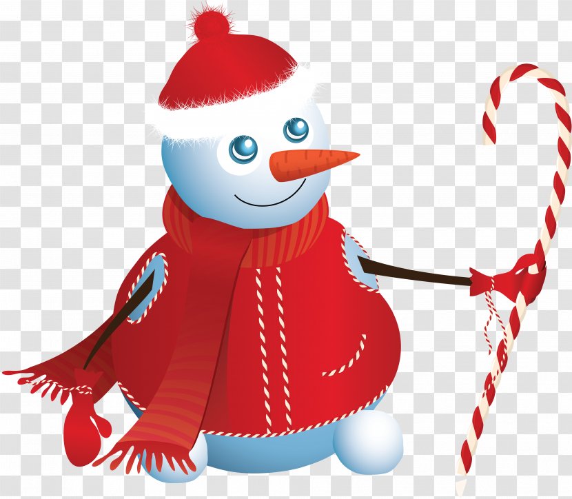Christmas Decoration Ornament Card - Snowman Creative Transparent PNG