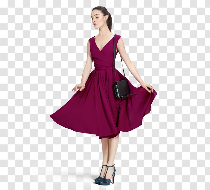 Cocktail Dress Gown Shoulder - Fashion Model Transparent PNG