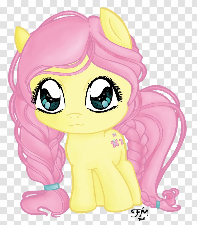Fluttershy My Little Pony Rainbow Dash - Cartoon Transparent PNG