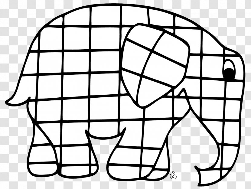 Mammal Human Behavior Point Angle - Frame - Elmer The Elephant Transparent PNG