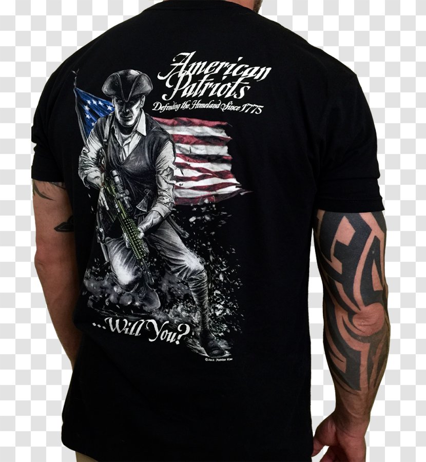 Long-sleeved T-shirt Patriot Ordnance Factory United States Transparent PNG