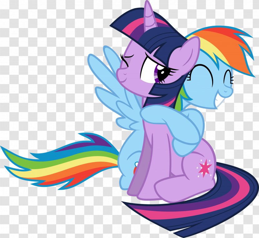 Rainbow Dash Rarity Pony Twilight Sparkle Pinkie Pie - Detached Transparent PNG