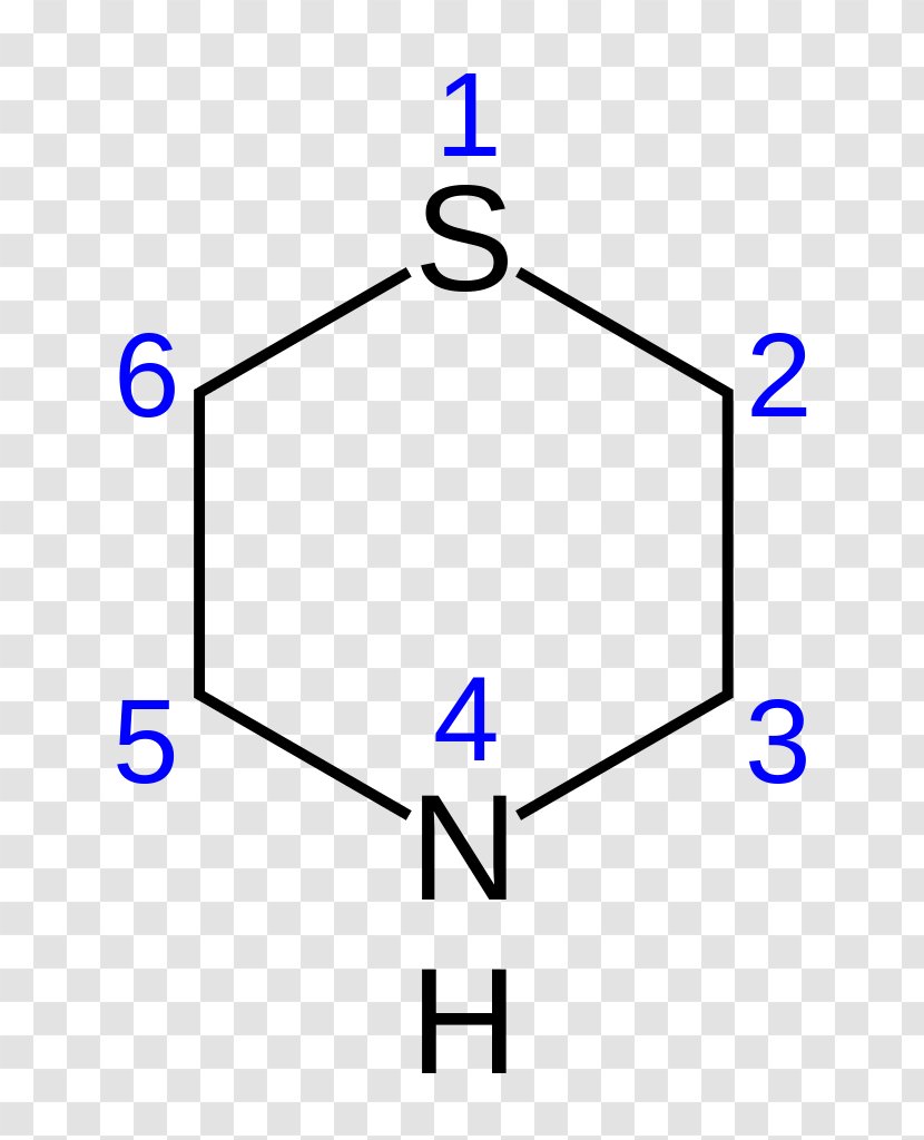 Thiomorpholine Amine Piperidine Heterocyclic Compound - Io Transparent PNG