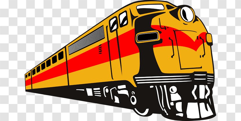 Train Rail Transport Freight Clip Art - Mode Of - Station Transparent PNG
