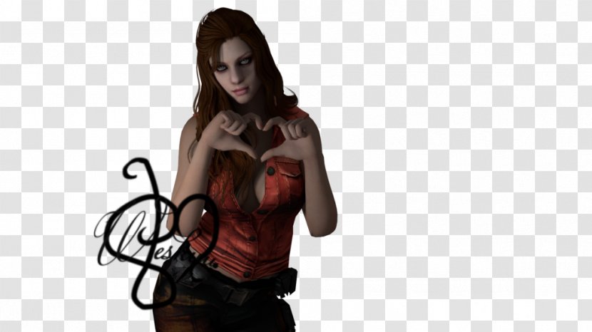 Thumb Shoulder - Watercolor - Jill Valentine Transparent PNG