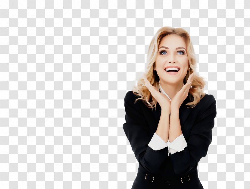 Skin Gesture Blond Smile Businessperson - Fur - Hand Transparent PNG