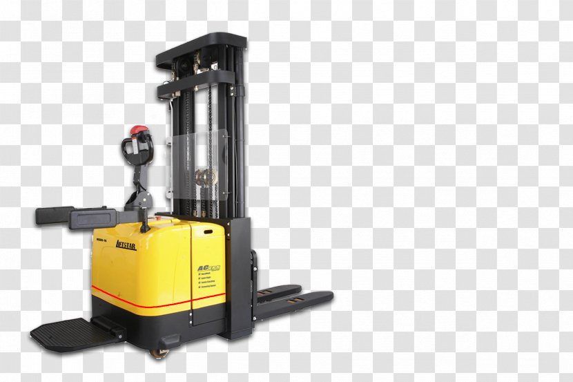 Pallet Jack Forklift Elevator Штабелер - Heavy Machinery - Battery Hoist Transparent PNG