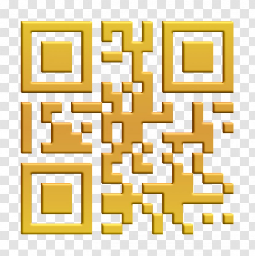 Essentials Icon Qr Code Technology - Yellow Blackberry Variant Transparent PNG