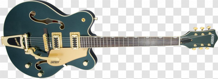 Gretsch G5420T Electromatic Semi-acoustic Guitar Bigsby Vibrato Tailpiece Guitars G5422TDC - String Instrument - Body Build Transparent PNG