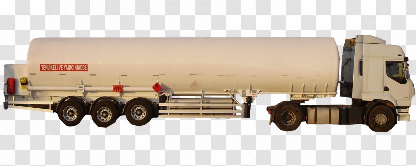 Liquefied Natural Gas Cryogenics Trailer LNG Carrier Petroleum Industry - Trailers Transparent PNG