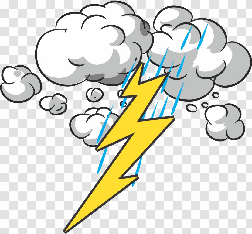 Storm Thunder Clip Art - Lightning Transparent PNG