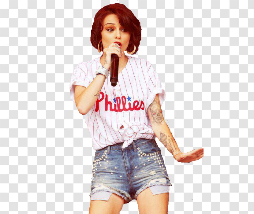 T-shirt Shoulder Microphone Philadelphia Phillies Sleeve Transparent PNG