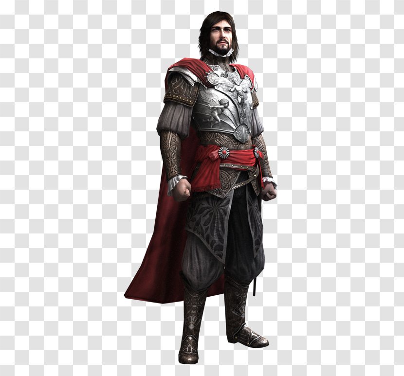 Cesare Borgia Assassin's Creed: Brotherhood Creed III Embers - Knight - Assassins Transparent PNG