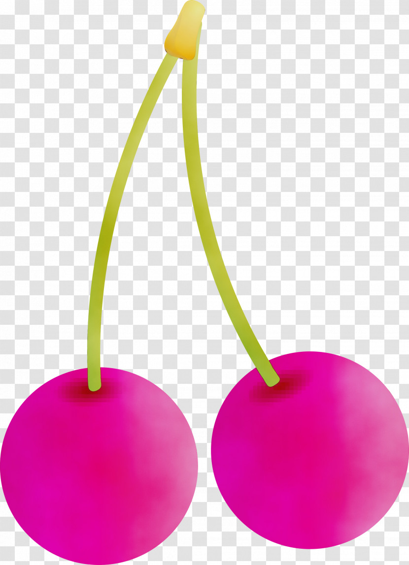 Pink Cherry Magenta Plant Electronic Instrument Transparent PNG