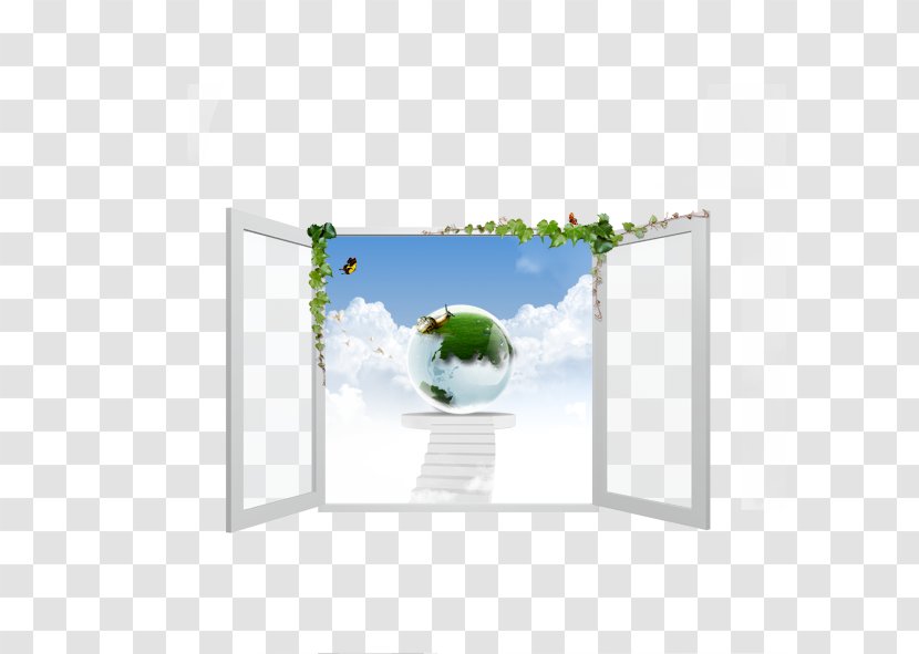 Window - Picture Frame - White Transparent PNG