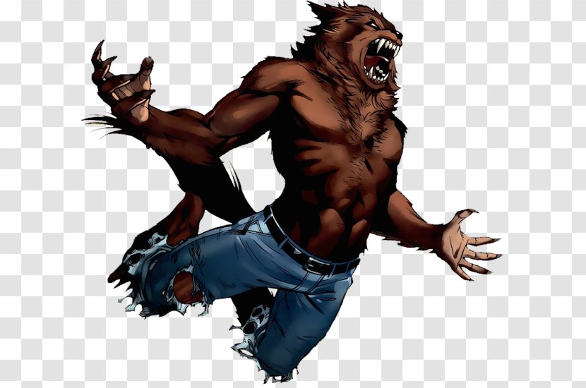 Werewolf By Night Marvel: Avengers Alliance Gray Wolf John Jameson - Continental Fringe Transparent PNG