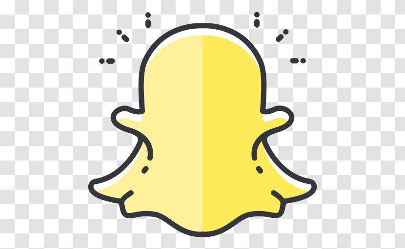 Social Media Snapchat - Yellow Transparent PNG