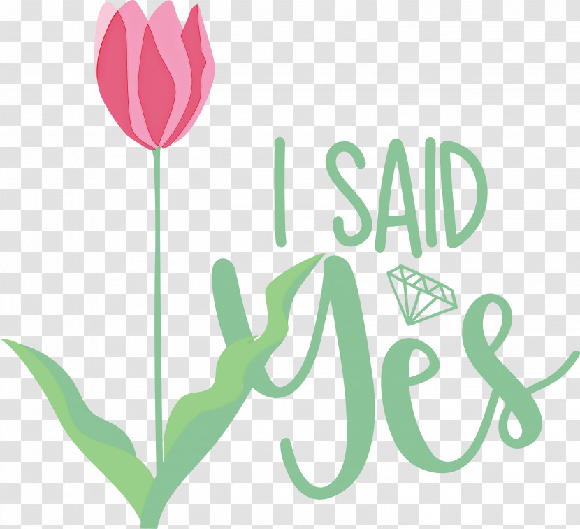 I Said Yes She Said Yes Wedding Transparent PNG