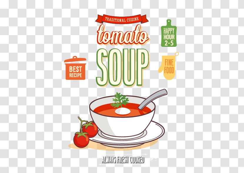 Menu Soup Food - Vegetarian Transparent PNG