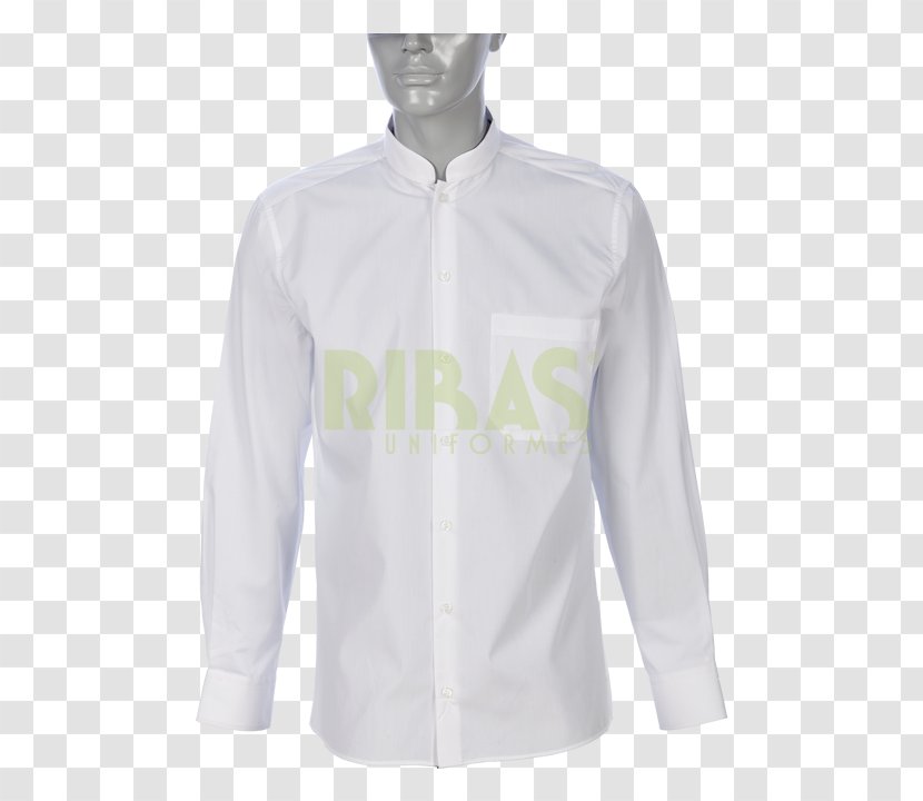 Dress Shirt Long-sleeved T-shirt Button - Pocket Transparent PNG
