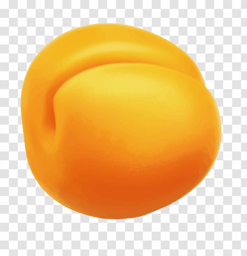 Sphere - Vector Peach Transparent PNG