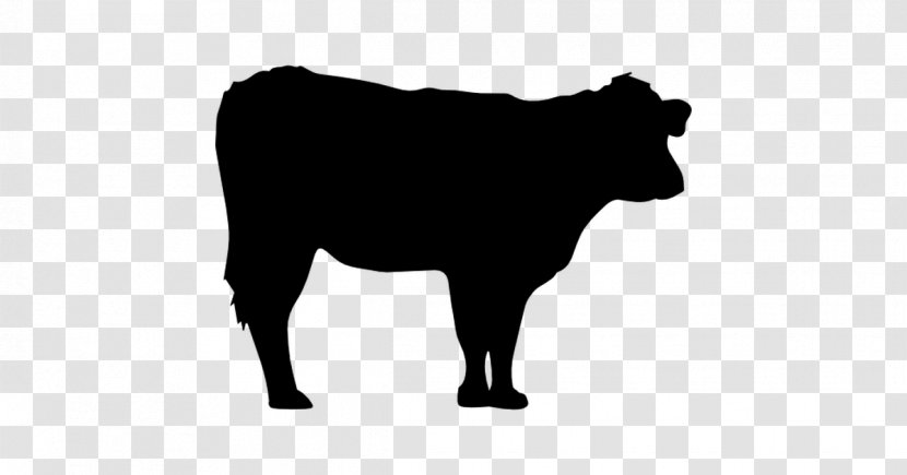 Limousin Cattle Livestock Beef Clip Art - Wildlife - Black Transparent PNG