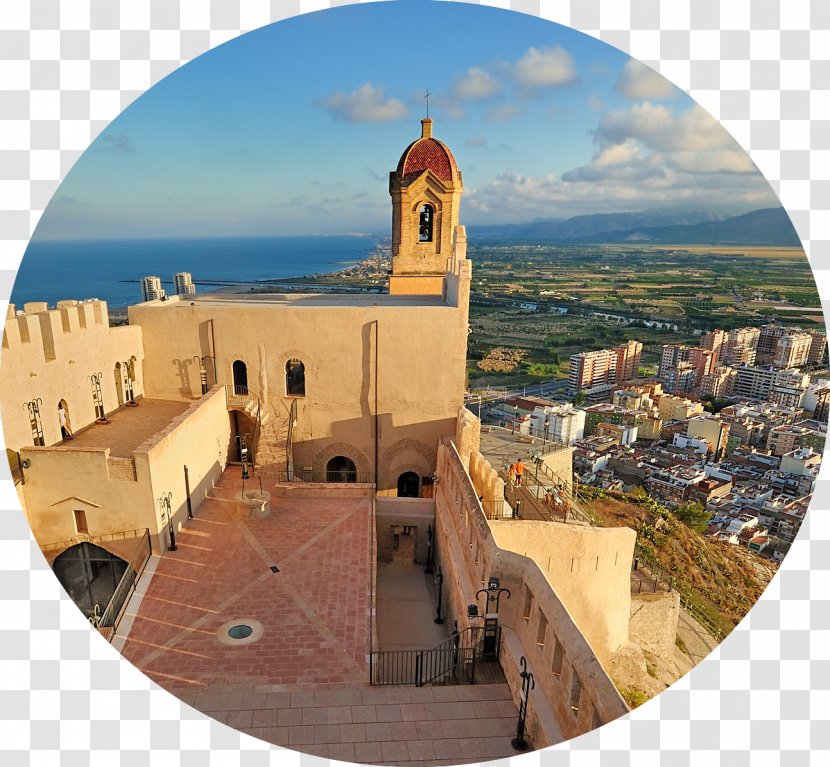 Castle Of Cullera Castell I Muralles De Holiday Hotel House - Historic Site Transparent PNG