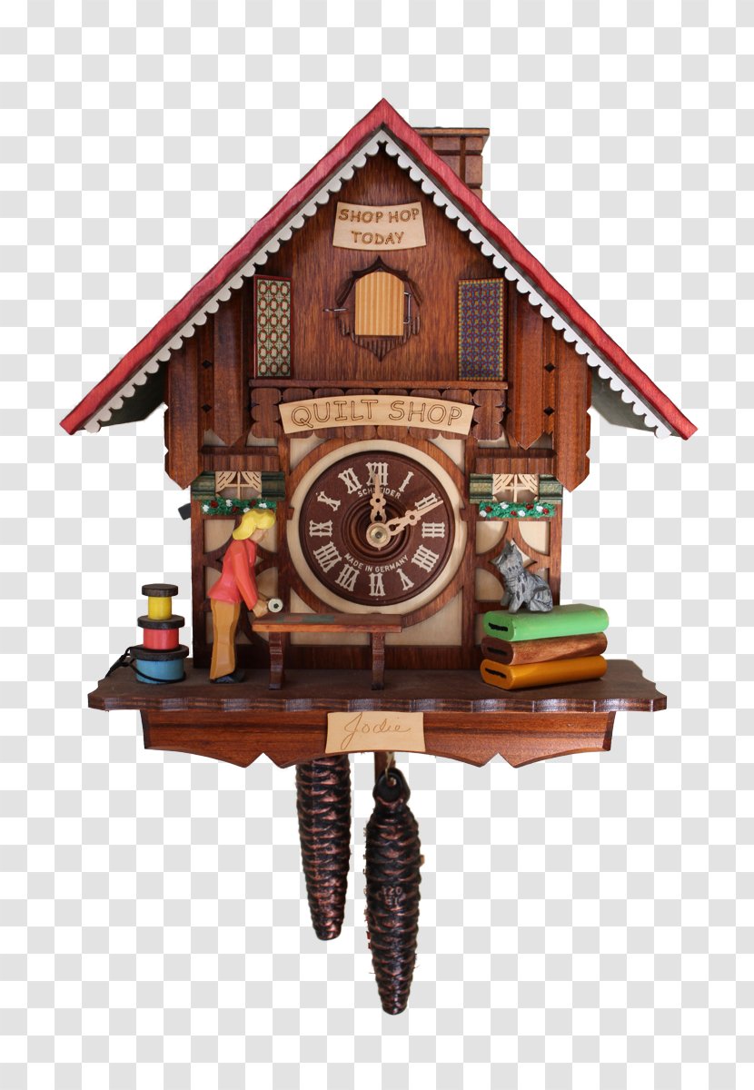 Cuckoo Clock Black Forest Quilt Quartz - House - Clean Sweep Transparent PNG