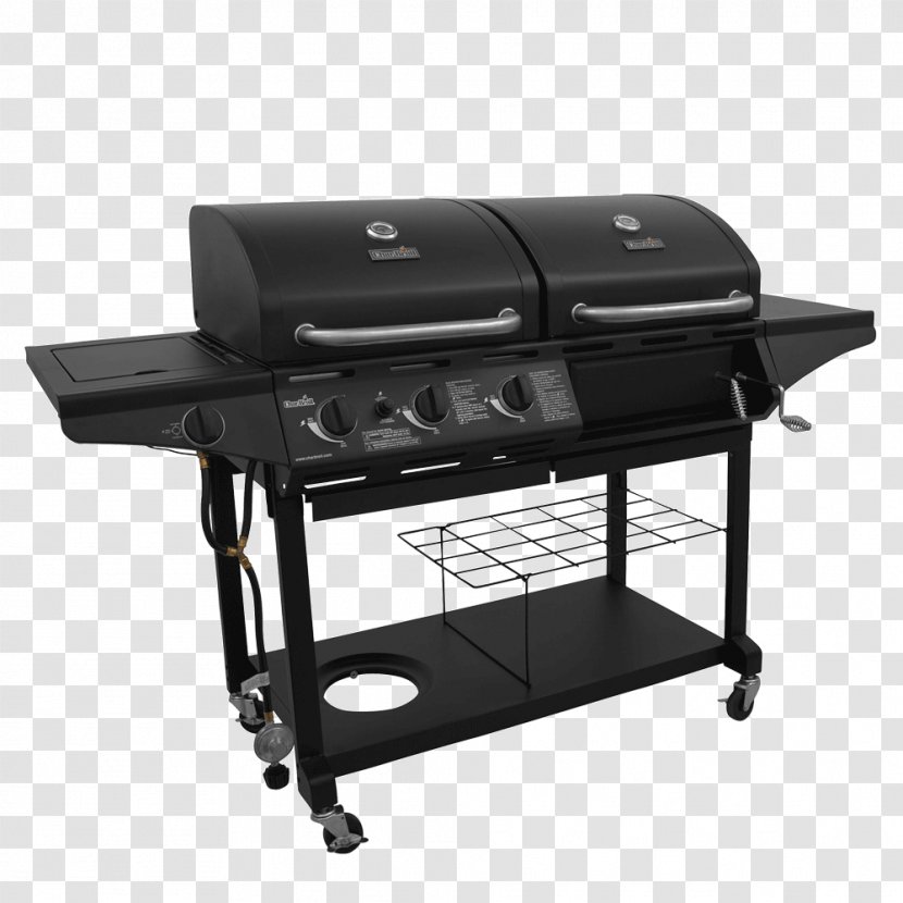 Barbecue-Smoker Grilling Char-Broil Backyard Grill Dual Gas/Charcoal - Charcoal Transparent PNG