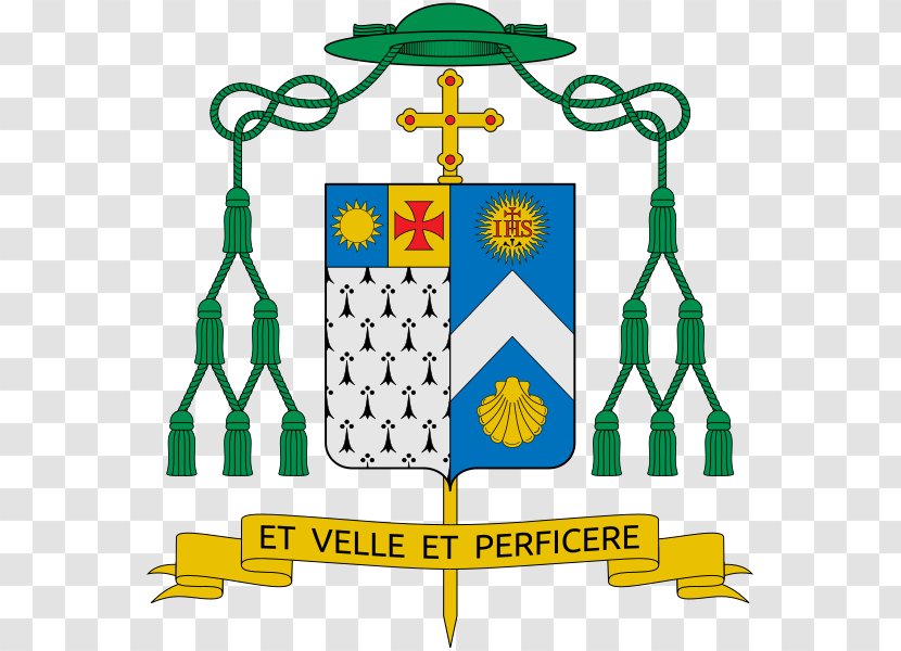 Coat Of Arms Bishop Catholic Diocese Dallas Ecclesiastical Heraldry - Yellow - Human Behavior Transparent PNG