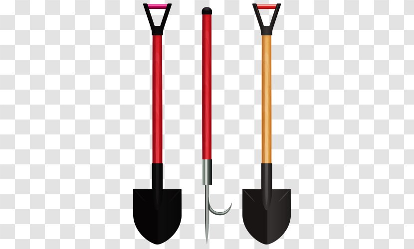 Shovel Spade Tool - Cartoon Transparent PNG