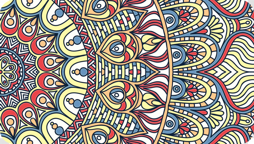 Paisley Textile Circle Drawing /m/02csf Transparent PNG