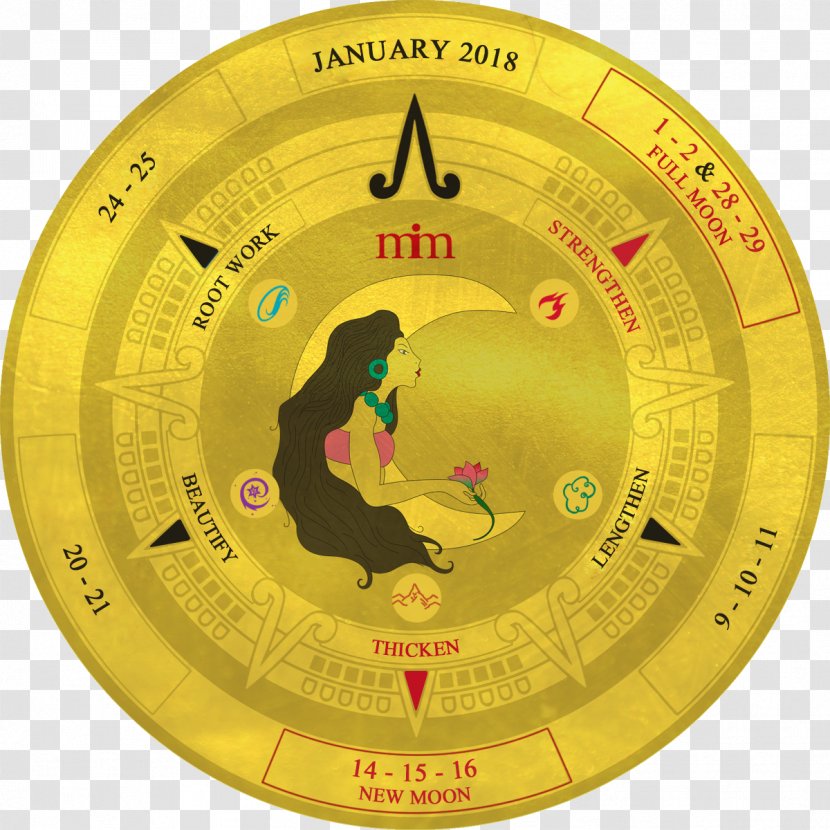 Lunar Calendar Hairstyle Hair Care Moon Transparent PNG