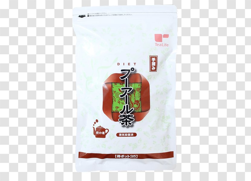 Pu'er Tea Puar Diet Drink Oolong - Bag Transparent PNG