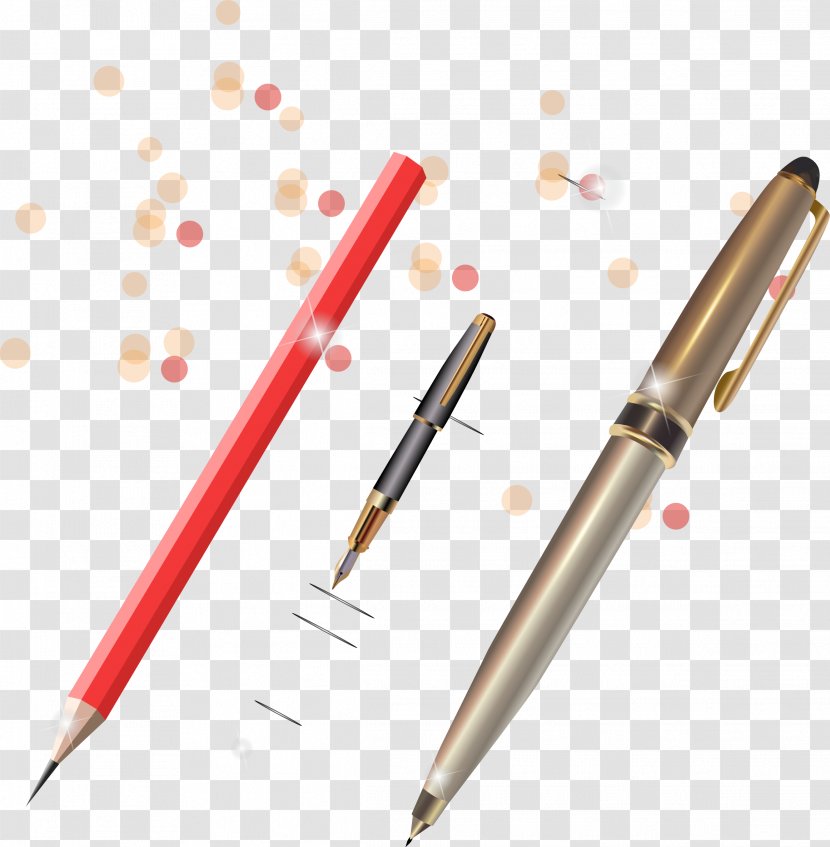 Ballpoint Pen - Office Supplies - Vector,pen Transparent PNG