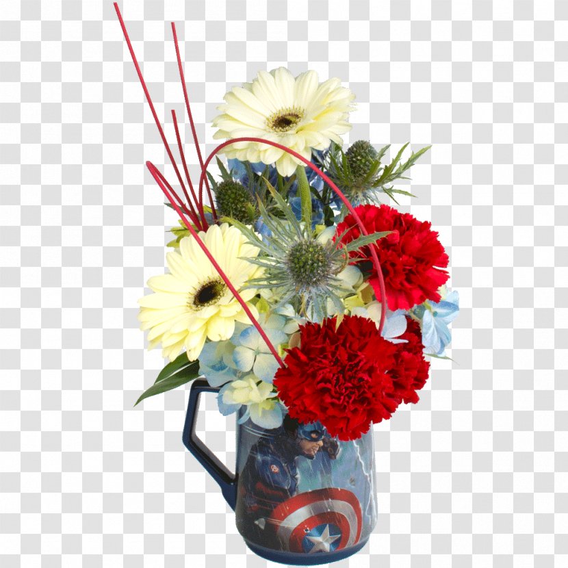 Transvaal Daisy Floral Design Cut Flowers Flower Bouquet Superman - Flowerpot - American Memory Transparent PNG