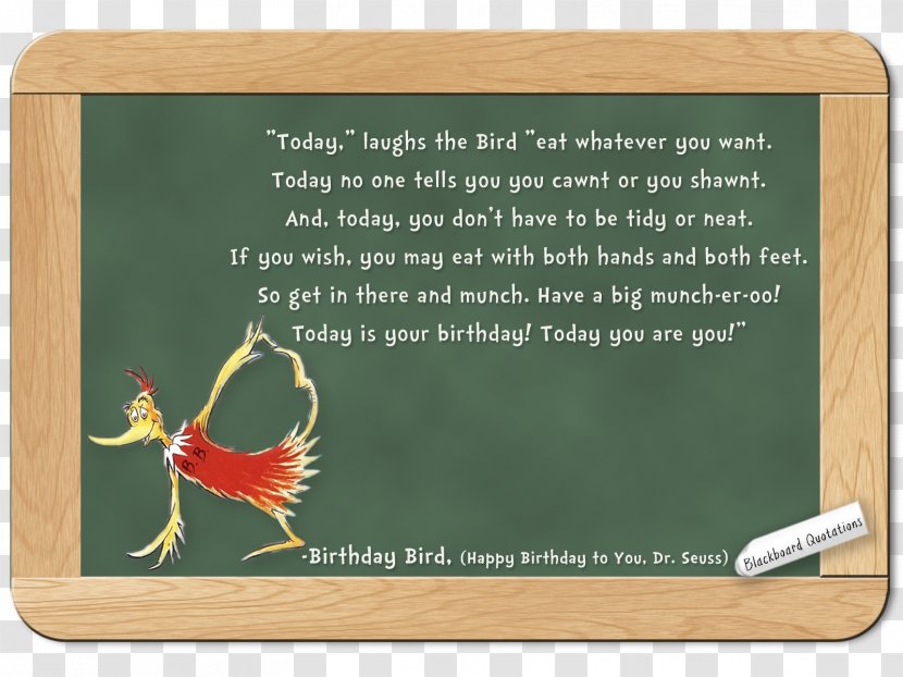 Blackboard Learn Picture Frames Font Rectangle - Birthday Quotes Transparent PNG