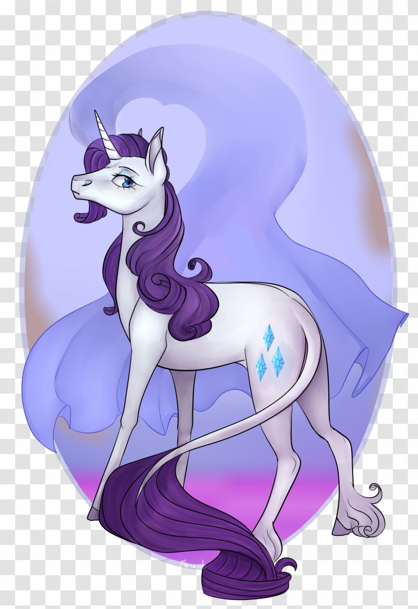 Horse Unicorn Violet Lilac Mane - Mythical Creature - Birthday Transparent PNG