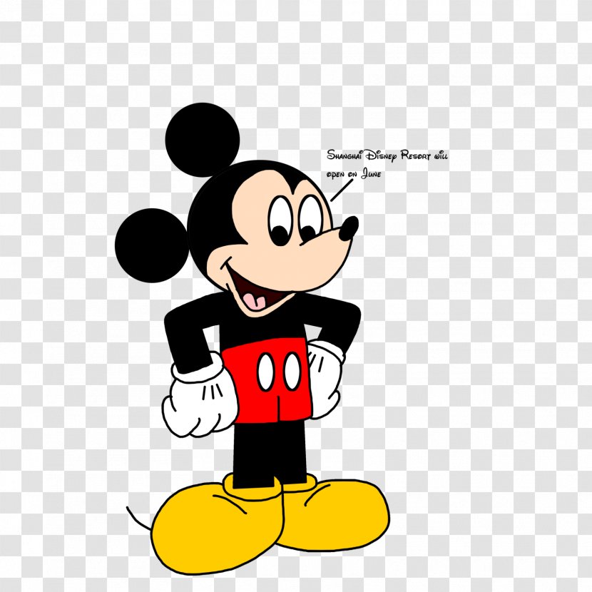 Mickey Mouse Minnie Mighty Donald Duck Superman - Cartoon - Shanghai Disney Resort Transparent PNG
