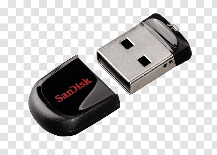 USB Flash Drives SanDisk Cruzer Fit Blade 2.0 - Electronics Accessory Transparent PNG