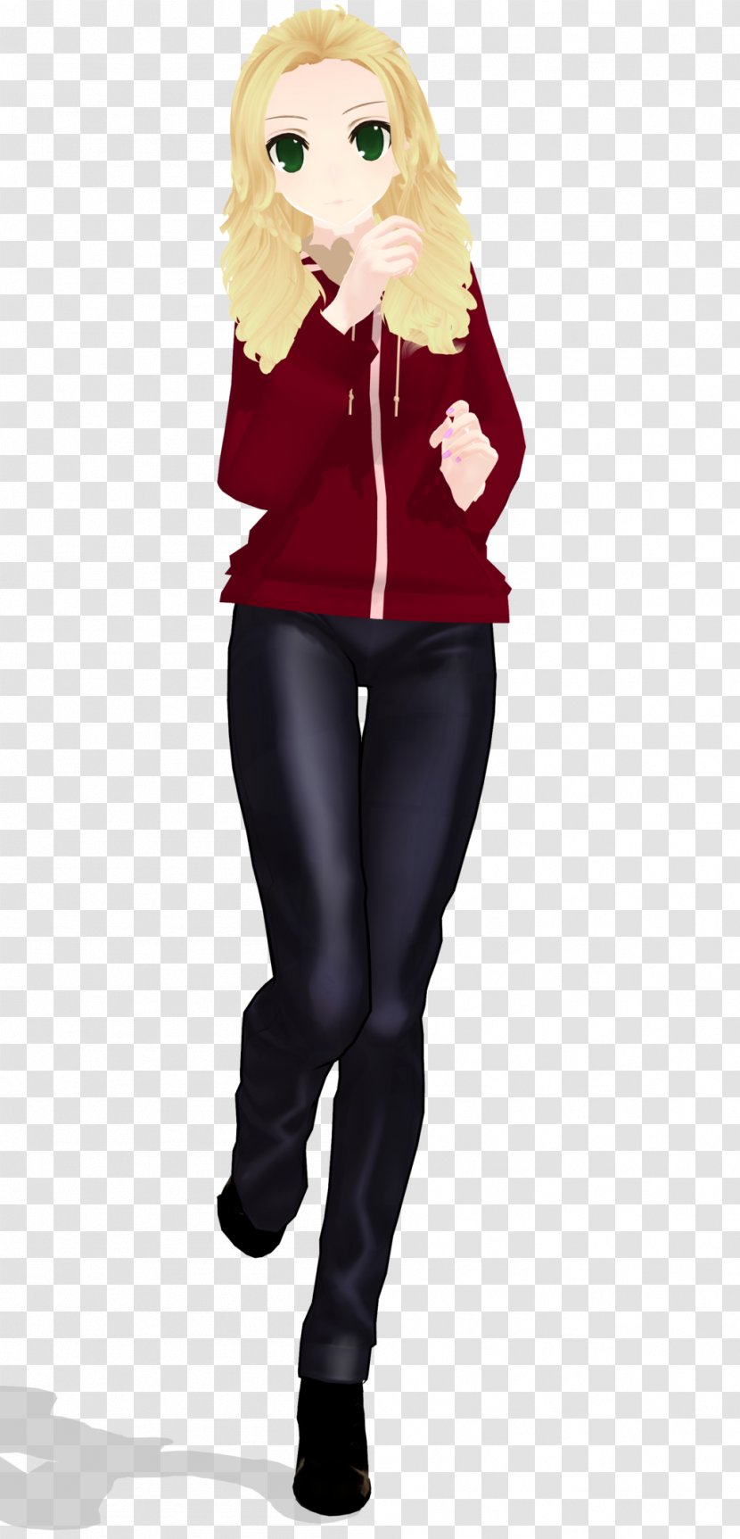 Sleeve Top Maroon Leggings Character - Heart - Rose Tyler Transparent PNG