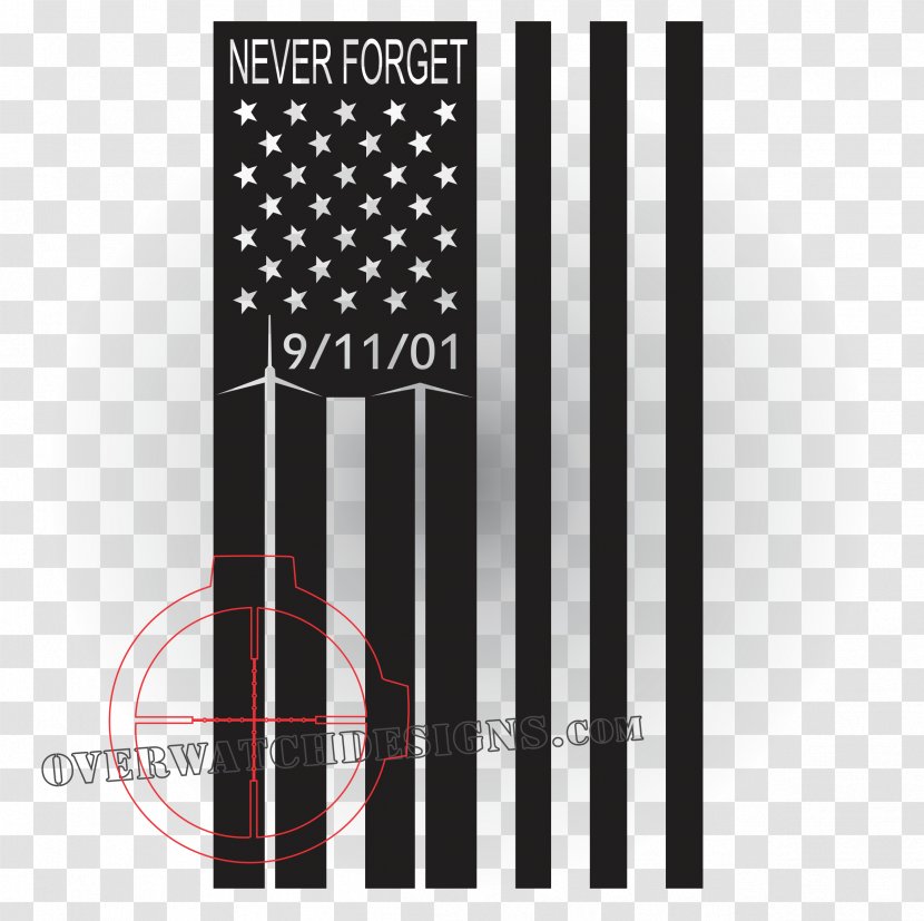 United States Flag Banner September 11 Attacks Sewing - Cartoon Transparent PNG