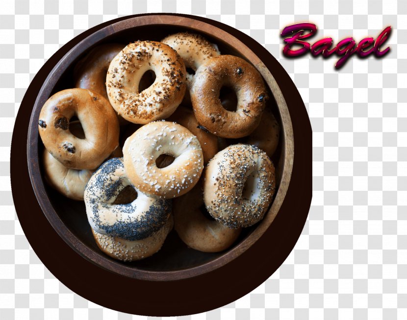 Bagel Donuts Bakery Jewish Cuisine Simit - Baking Transparent PNG