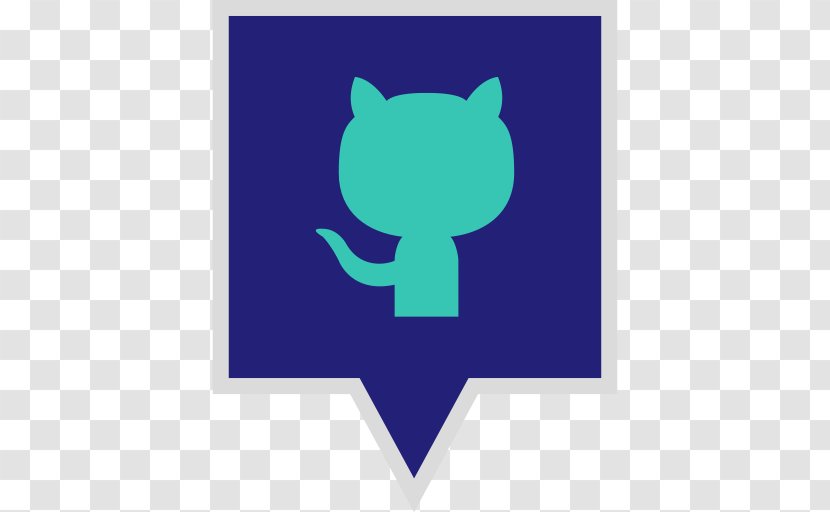 Social Media GitHub Logo - Purple Transparent PNG
