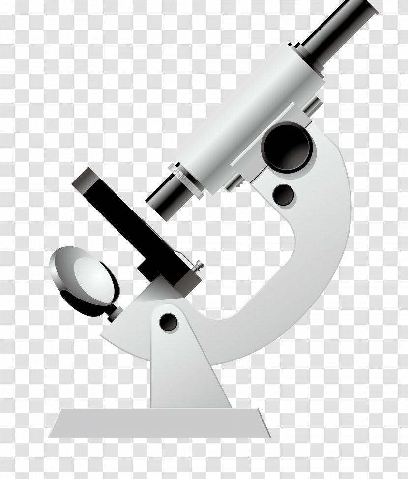 Medical Equipment Medicine Health Care Device Clip Art - Hardware Accessory - Vector Microscope Transparent PNG