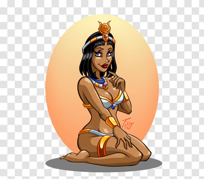Drawing Female Egyptians - Heart - Egypt Transparent PNG