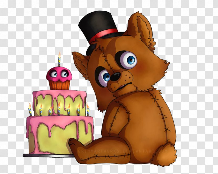 Five Nights At Freddy's Freddy Fazbear's Pizzeria Simulator Birthday Drawing Game - Art - Furry Otter Transparent PNG